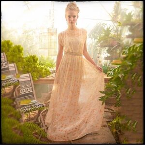 Anthropolgie Paper Crown Dress size 12